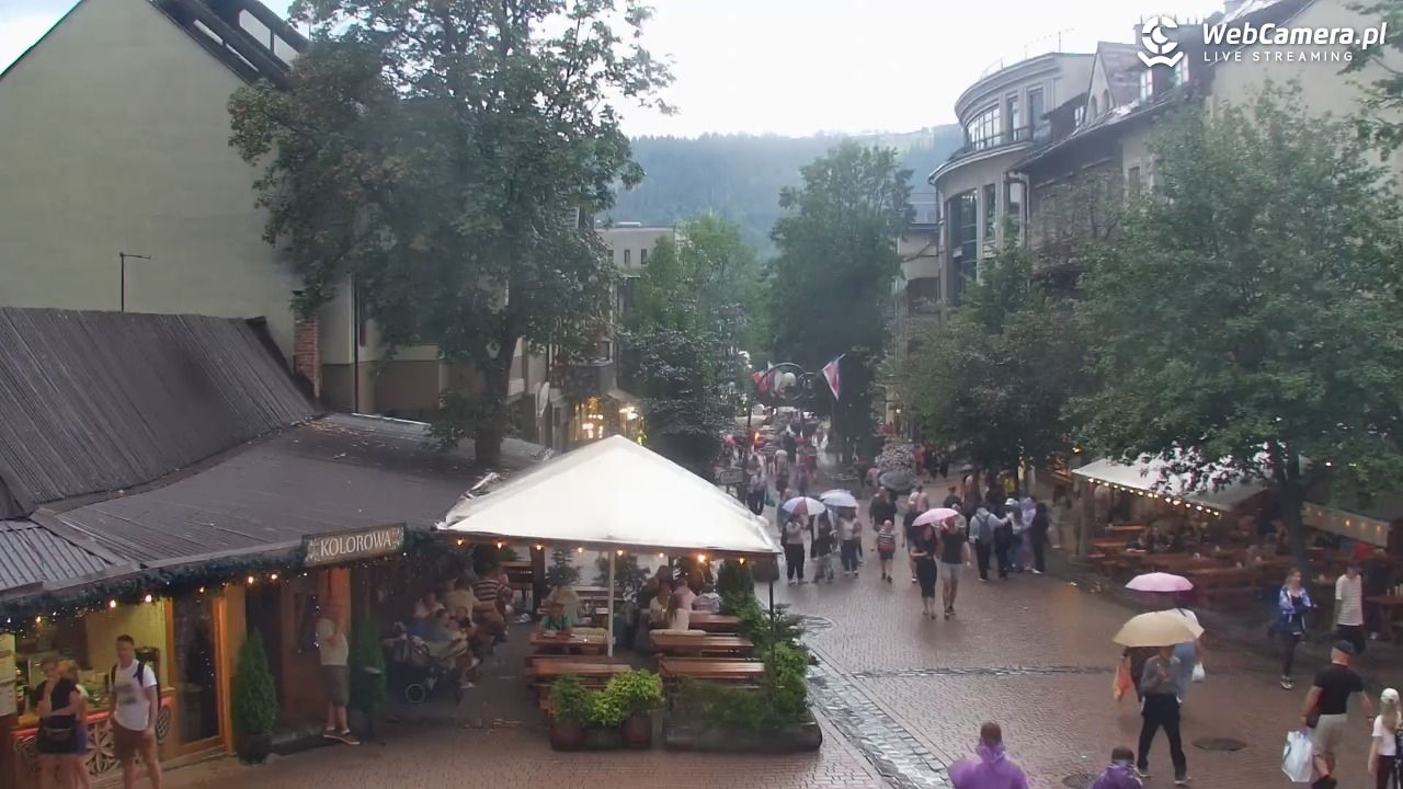 Zakopane - widok na deptak Krupówki NOWOŚĆ - 17 sierpień 2026, 17:41