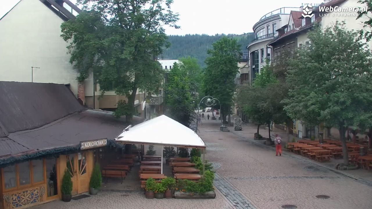 Zakopane - widok na deptak Krupówki NOWOŚĆ - 21 czerwiec 2026, 07:34
