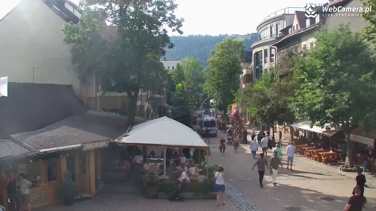 Zakopane - widok na deptak Krupówki NOWOŚĆ - 14 lipiec 2025, 17:26