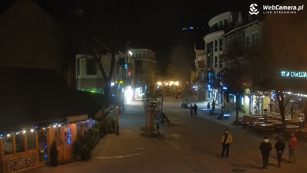 Zakopane - widok na deptak Krupówki NOWOŚĆ - 29 kwiecień 2026, 21:55