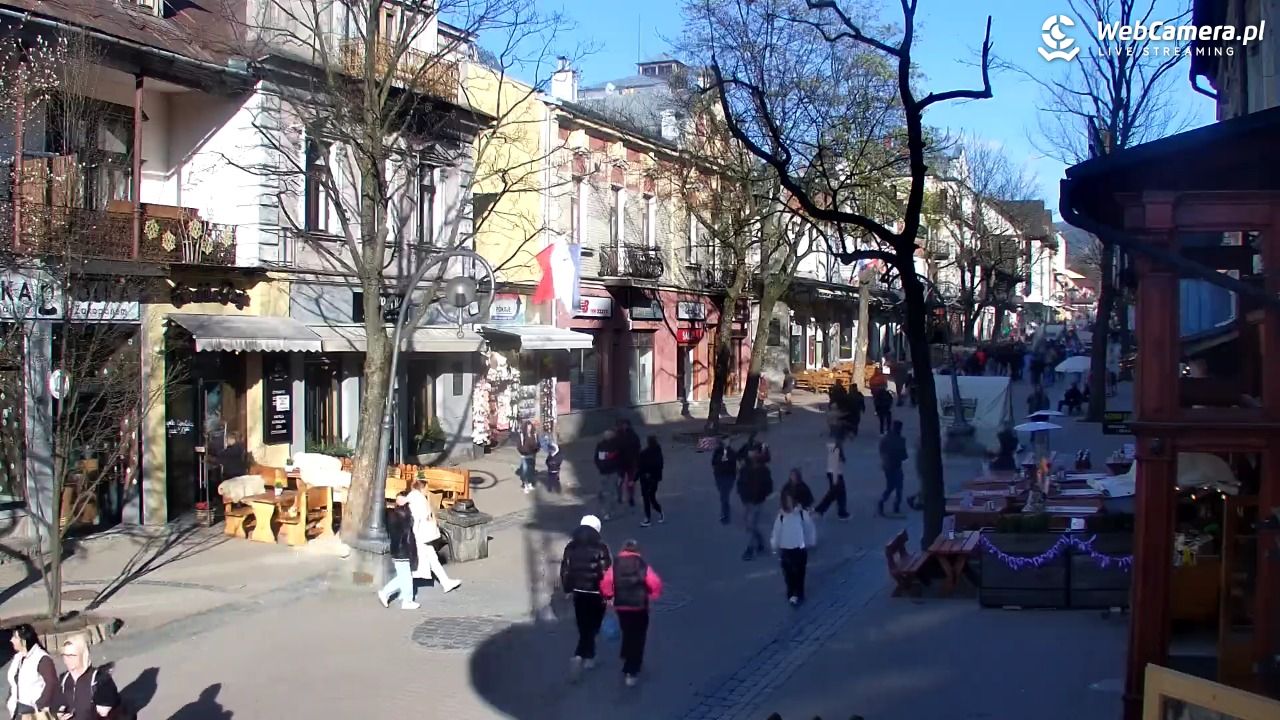 Zakopane - widok na deptak Krupówki NOWOŚĆ - 30 kwiecień 2026, 17:54
