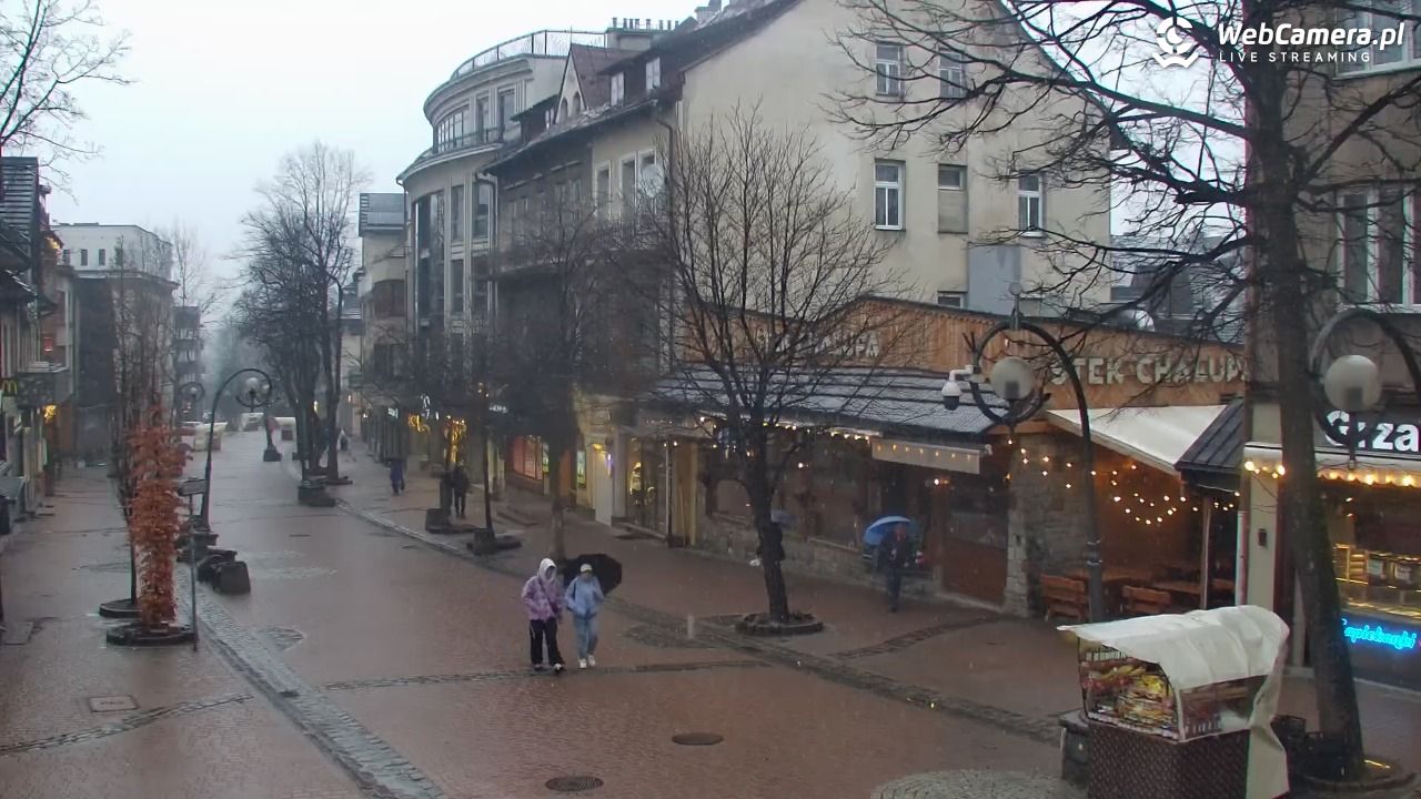 Zakopane - widok na deptak Krupówki NOWOŚĆ - 17 marzec 2026, 17:01