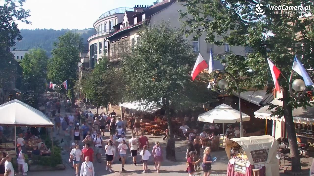 Zakopane - widok na deptak Krupówki NOWOŚĆ - 16 sierpień 2026, 16:09