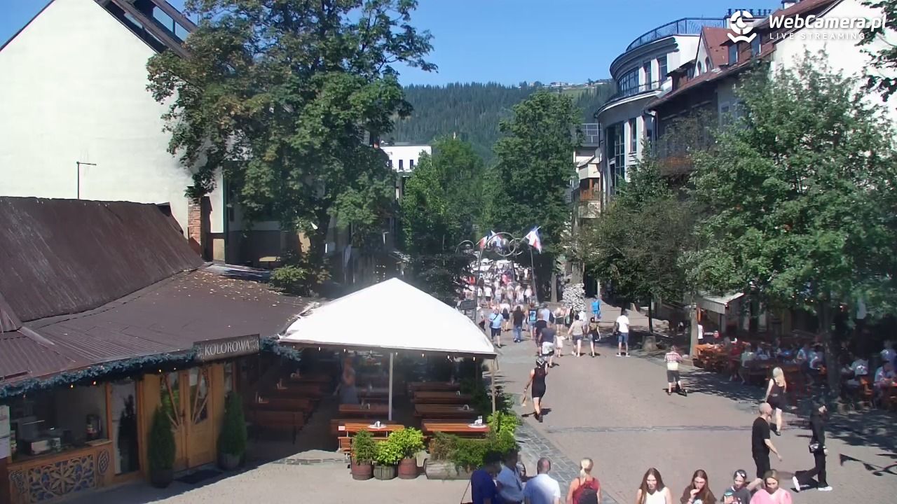 Zakopane - widok na deptak Krupówki NOWOŚĆ - 16 sierpień 2026, 10:58