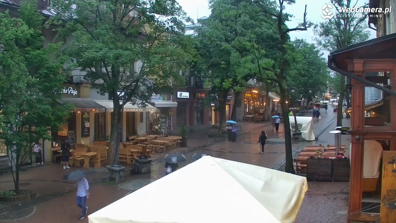 Zakopane - widok na deptak Krupówki NOWOŚĆ - 21 czerwiec 2026, 17:39