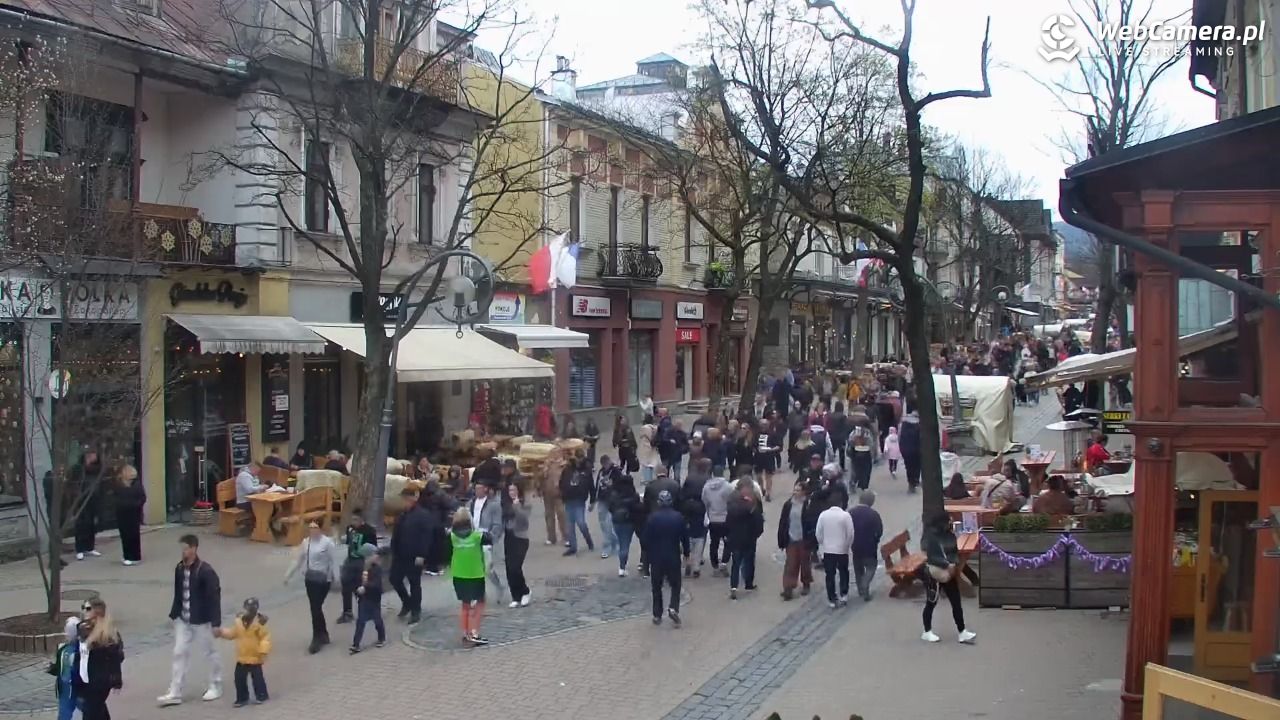 Zakopane - widok na deptak Krupówki NOWOŚĆ - 01 maj 2026, 13:48