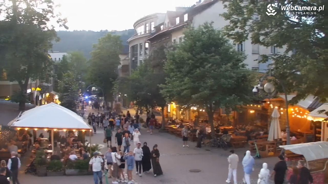 Zakopane - widok na deptak Krupówki NOWOŚĆ - 13 lipiec 2025, 20:46