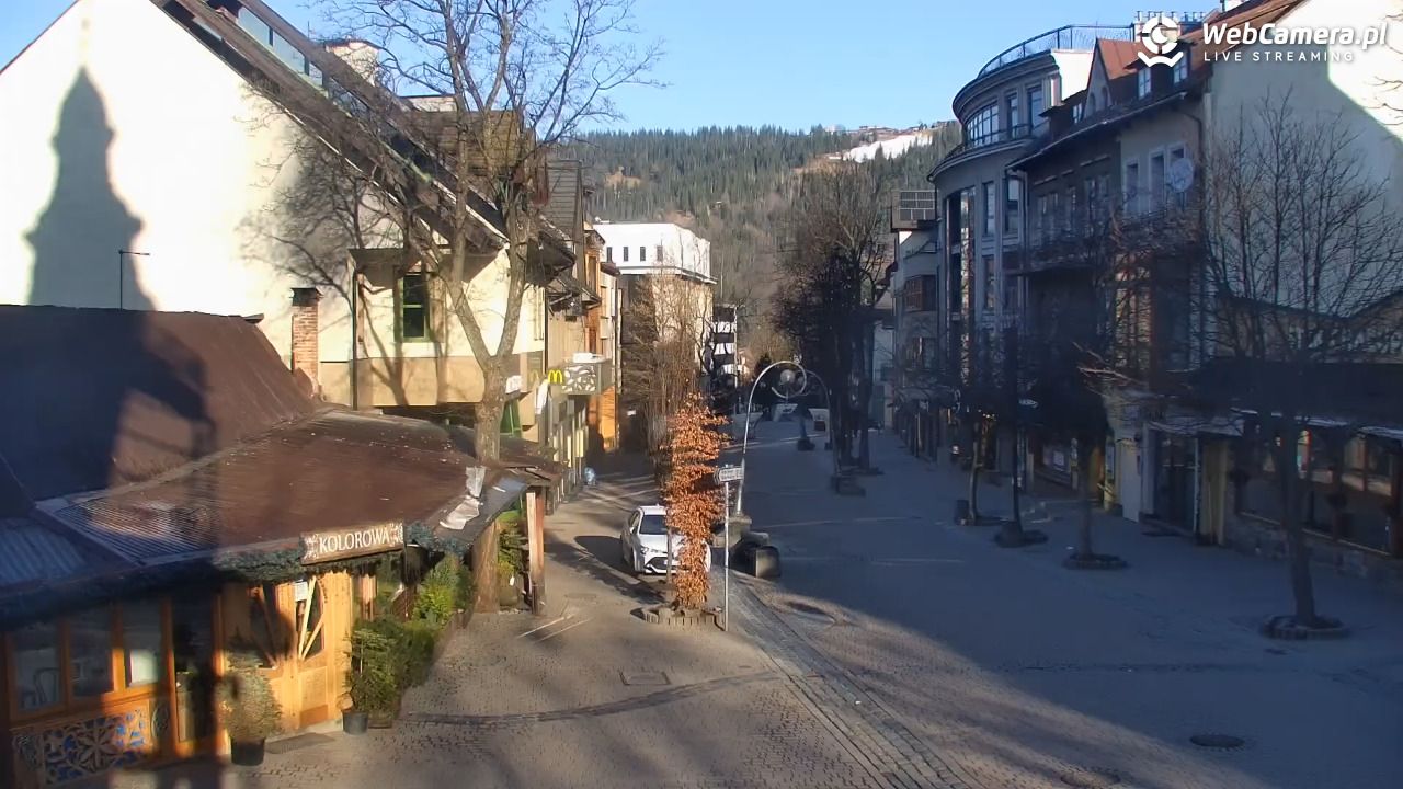 Zakopane - widok na deptak Krupówki NOWOŚĆ - 16 marzec 2026, 07:22