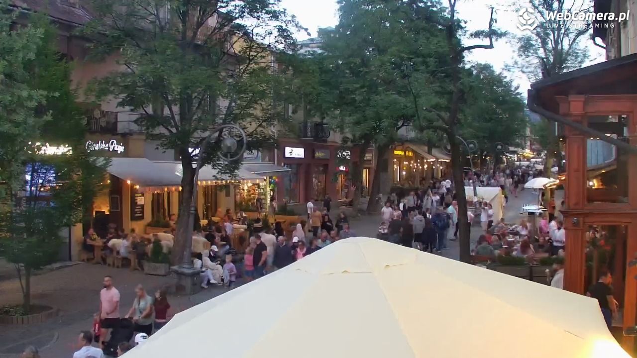 Zakopane - widok na deptak Krupówki NOWOŚĆ - 14 lipiec 2025, 20:32