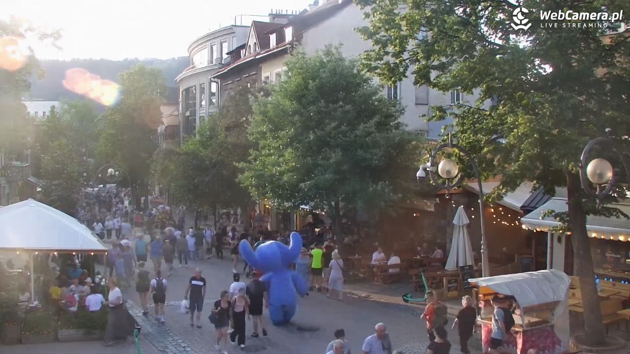 Zakopane - widok na deptak Krupówki NOWOŚĆ - 13 lipiec 2025, 19:07
