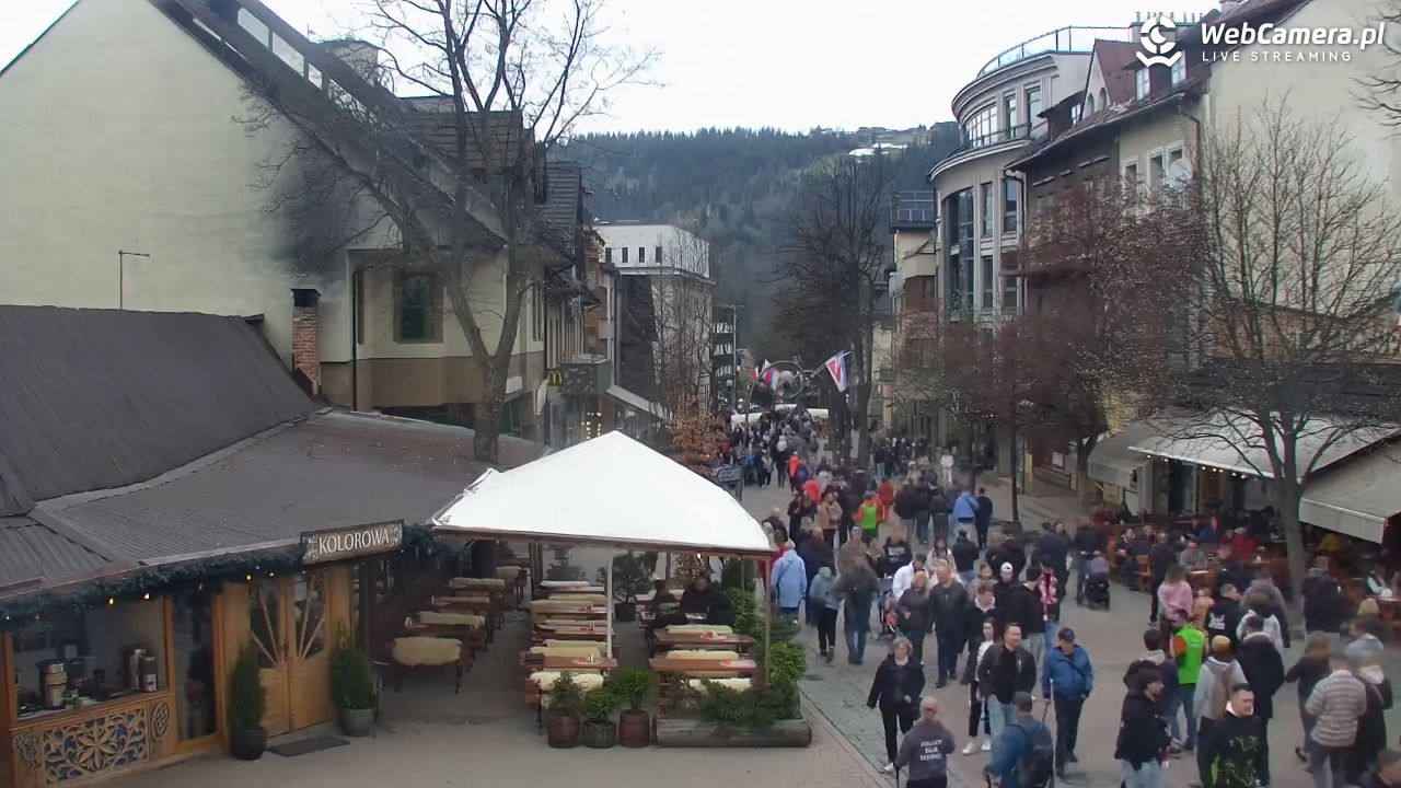 Zakopane - widok na deptak Krupówki NOWOŚĆ - 01 maj 2026, 13:45