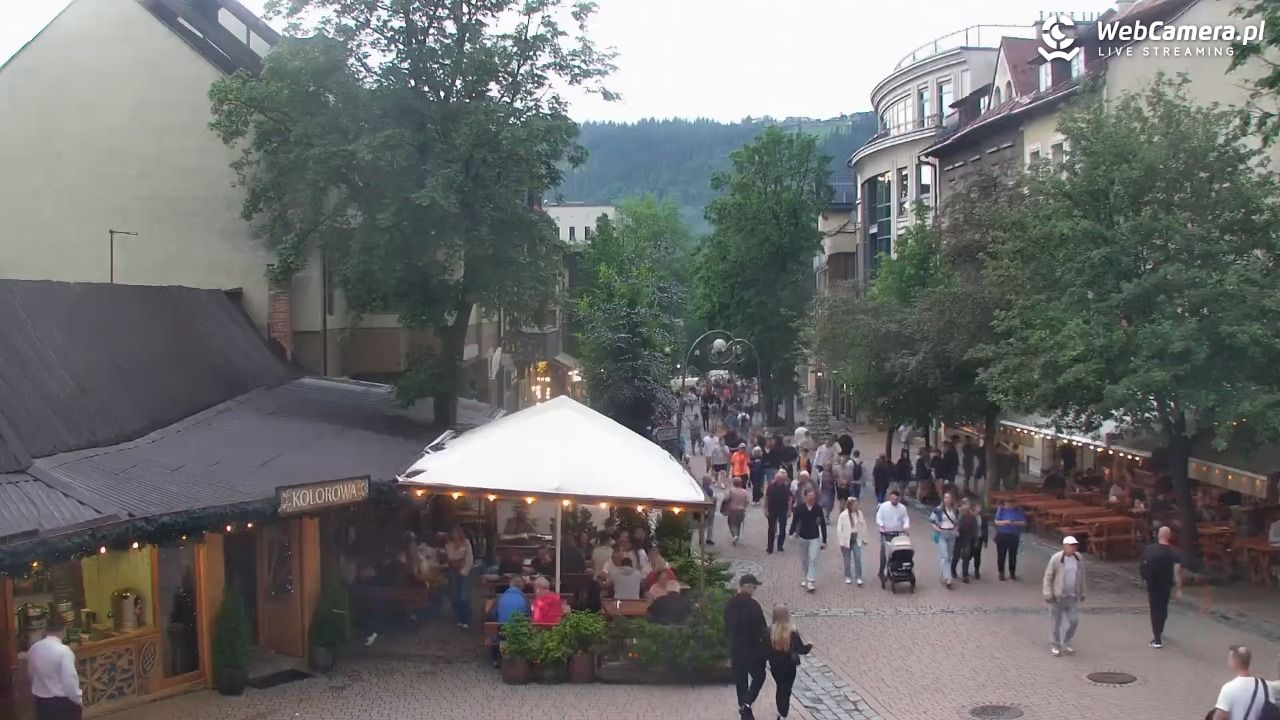 Zakopane - widok na deptak Krupówki NOWOŚĆ - 21 czerwiec 2026, 19:47