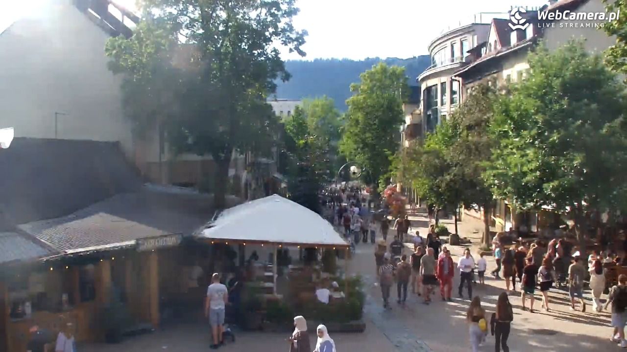 Zakopane - widok na deptak Krupówki NOWOŚĆ - 13 lipiec 2025, 17:35