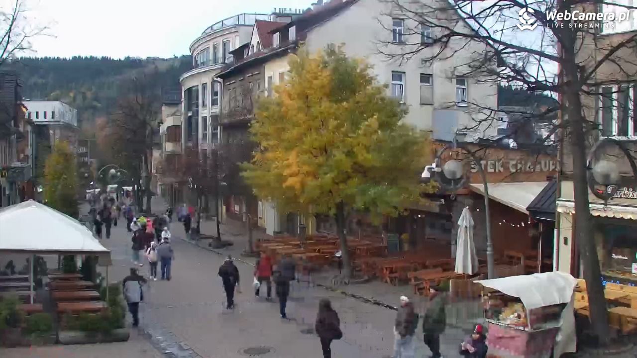 Zakopane - widok na deptak Krupówki NOWOŚĆ - 28 październik 2025, 15:18