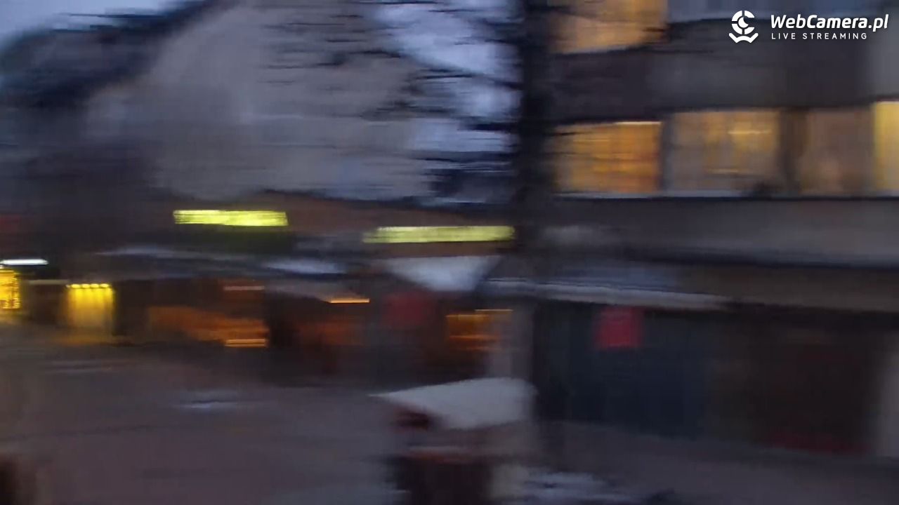 Zakopane - widok na deptak Krupówki NOWOŚĆ - 31 styczeń 2026, 07:01