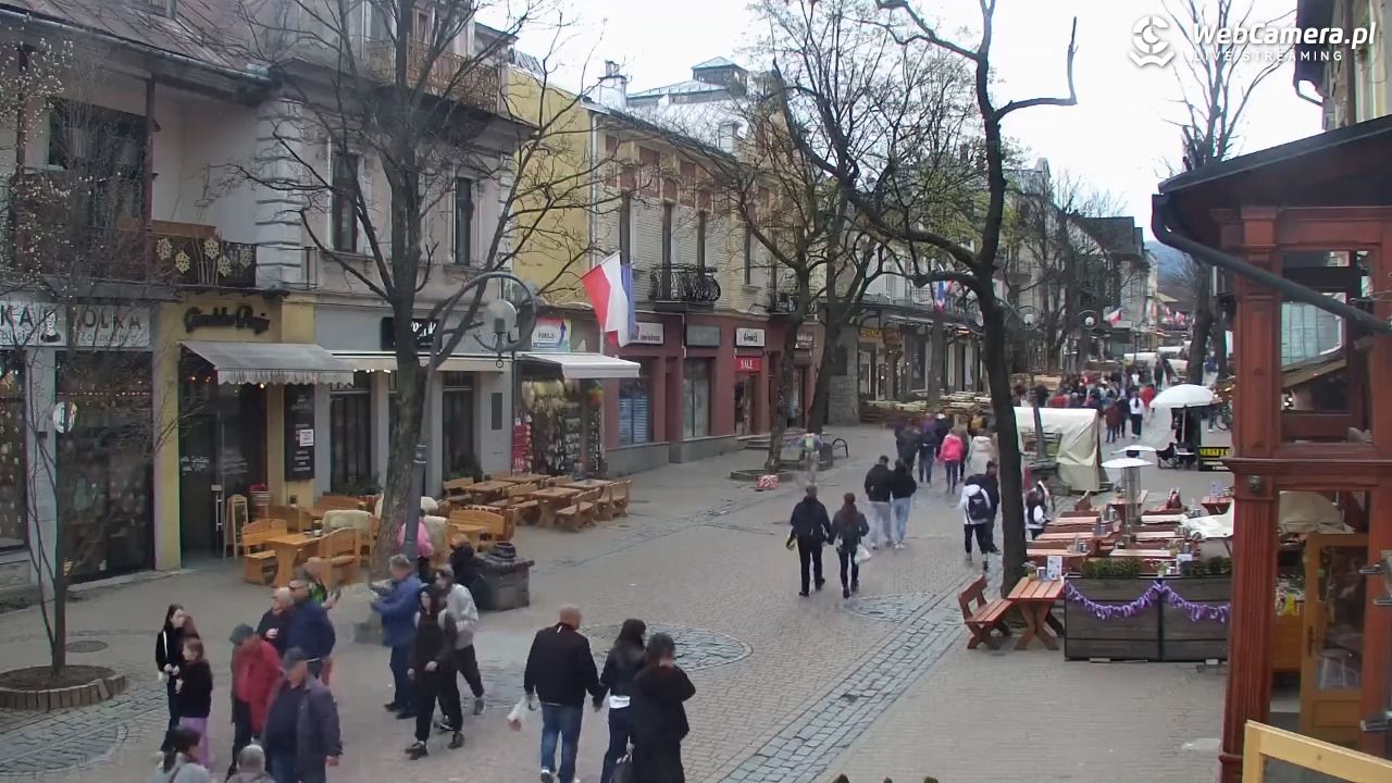 Zakopane - widok na deptak Krupówki NOWOŚĆ - 01 maj 2026, 11:20