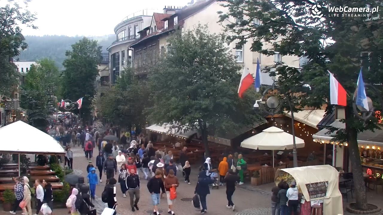 Zakopane - widok na deptak Krupówki NOWOŚĆ - 18 sierpień 2026, 12:10