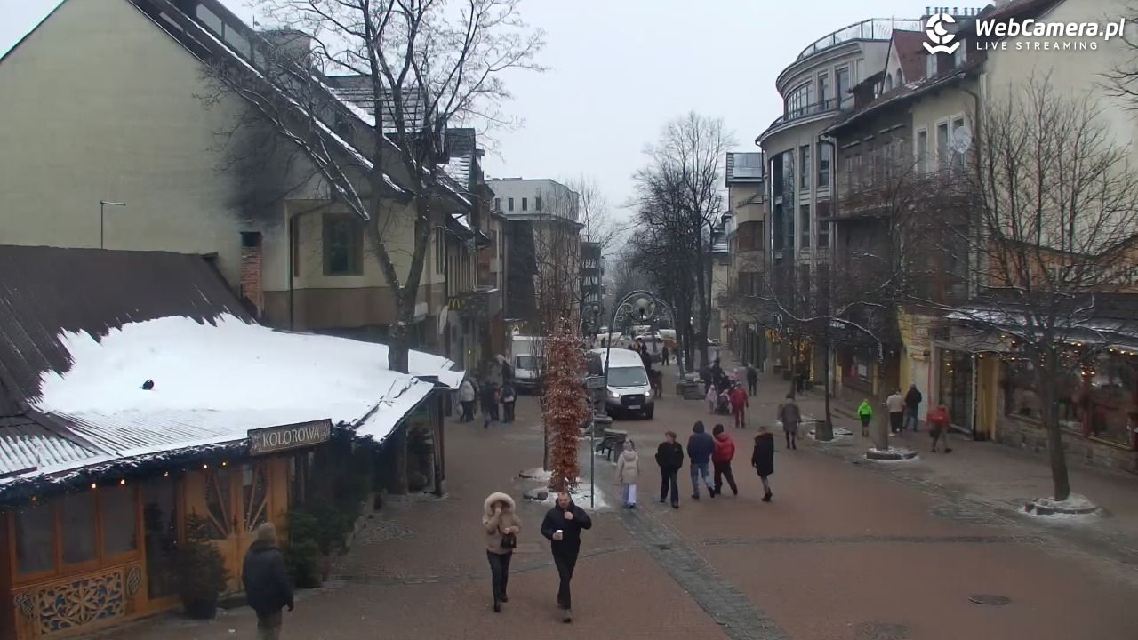 Zakopane - widok na deptak Krupówki NOWOŚĆ - 31 styczeń 2026, 09:57