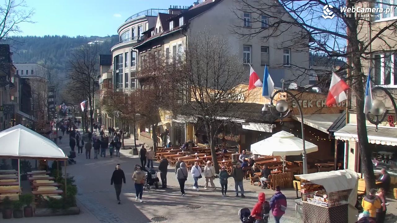 Zakopane - widok na deptak Krupówki NOWOŚĆ - 30 kwiecień 2026, 16:35