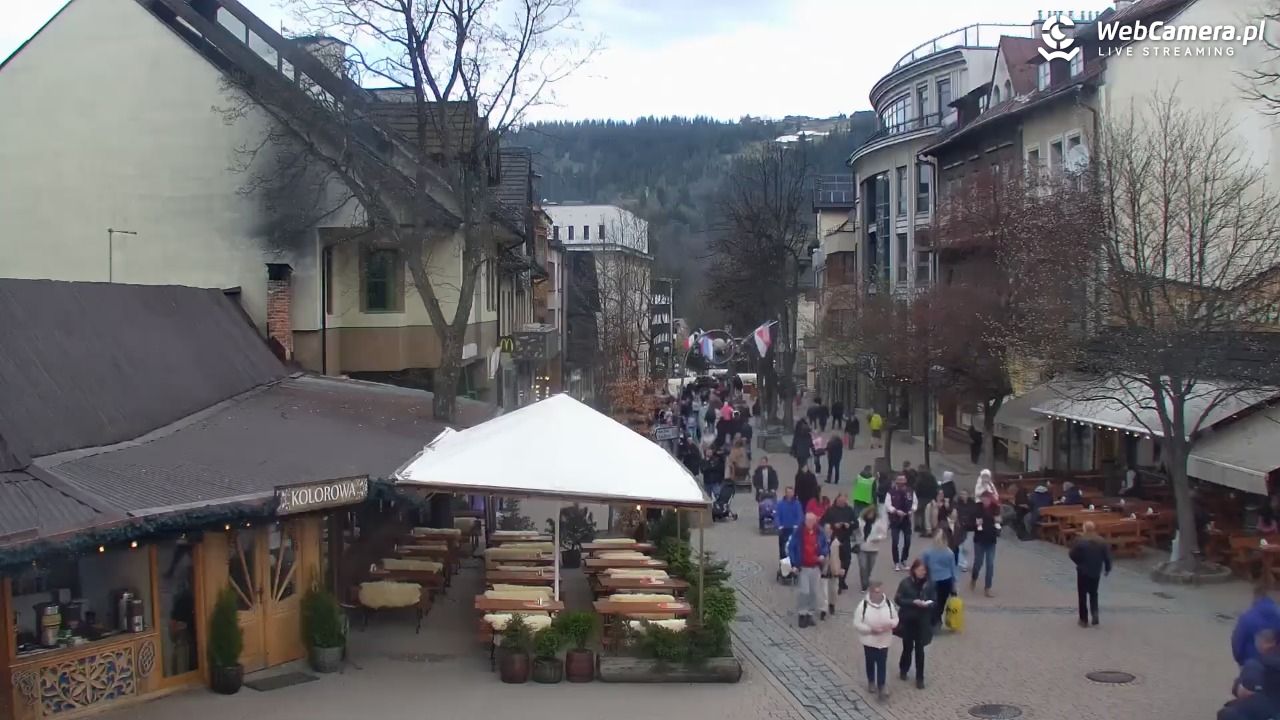 Zakopane - widok na deptak Krupówki NOWOŚĆ - 01 maj 2026, 11:27