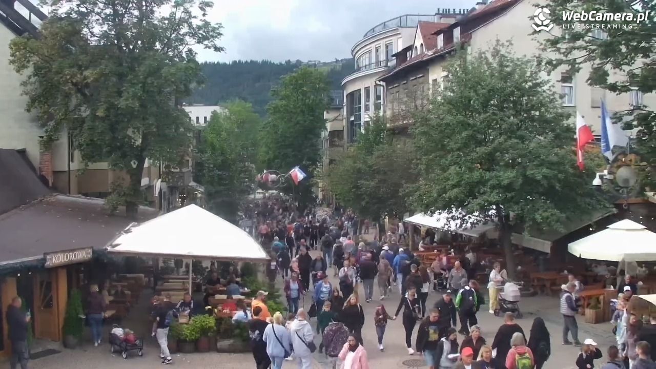 Zakopane - widok na deptak Krupówki NOWOŚĆ - 18 sierpień 2026, 15:45