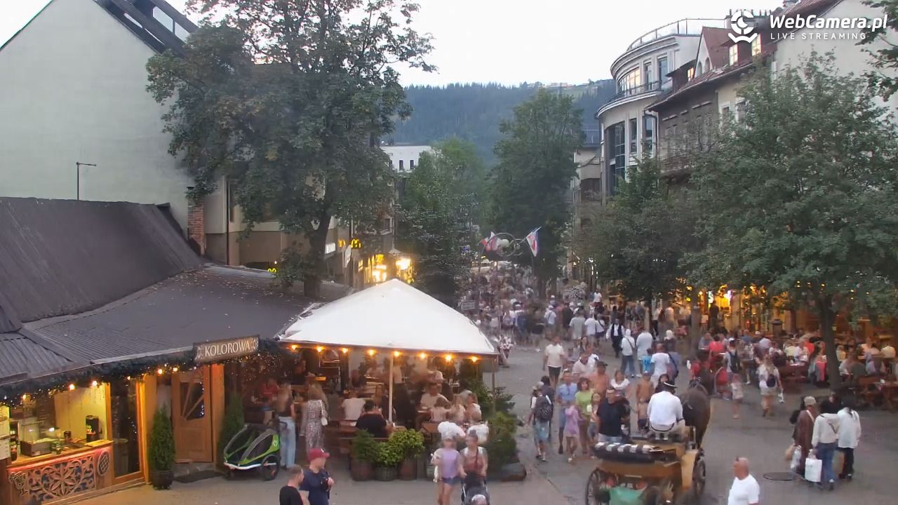 Zakopane - widok na deptak Krupówki NOWOŚĆ - 16 sierpień 2026, 19:46