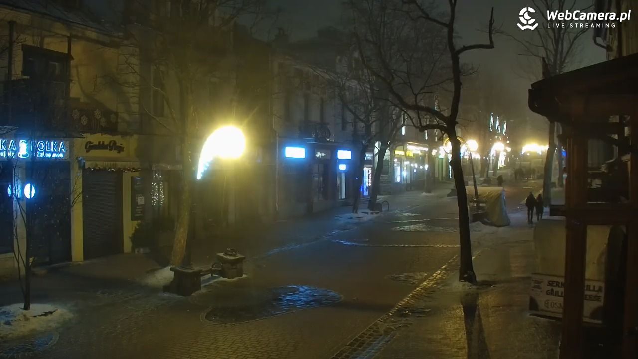 Zakopane - widok na deptak Krupówki NOWOŚĆ - 30 styczeń 2026, 00:03