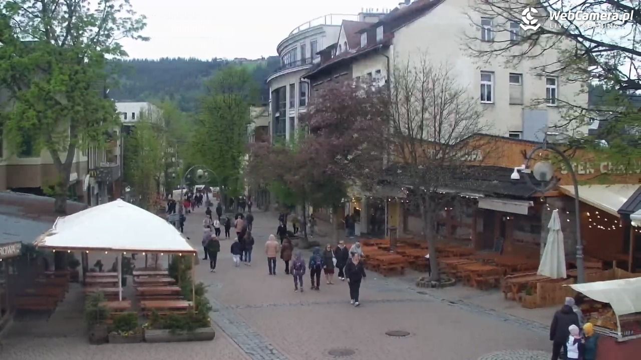 Zakopane - widok na deptak Krupówki NOWOŚĆ - 16 maj 2025, 10:52