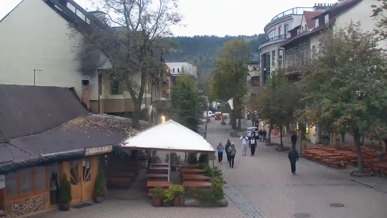 Zakopane - widok na deptak Krupówki NOWOŚĆ - 13 październik 2026, 05:50