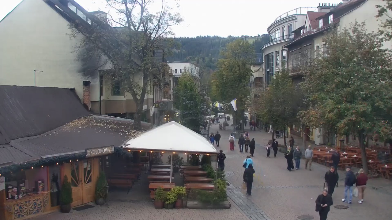 Zakopane - widok na deptak Krupówki NOWOŚĆ - 12 październik 2026, 12:47