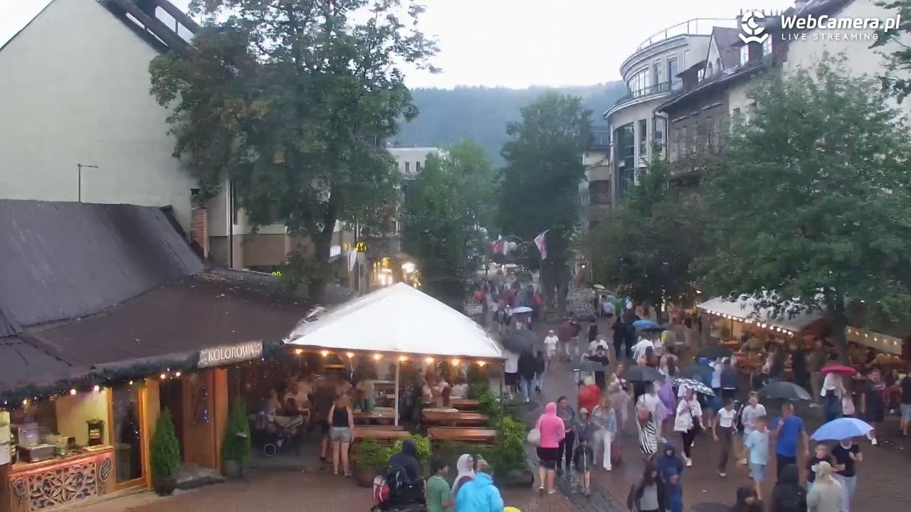 Zakopane - widok na deptak Krupówki NOWOŚĆ - 17 sierpień 2026, 17:48
