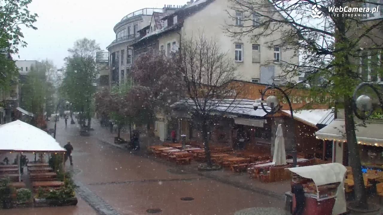 Zakopane - widok na deptak Krupówki NOWOŚĆ - 15 maj 2025, 10:50