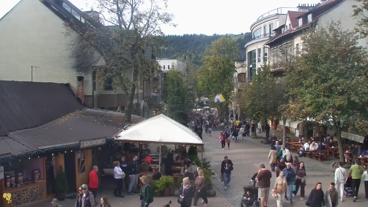 Zakopane - widok na deptak Krupówki NOWOŚĆ - 10 październik 2026, 12:01