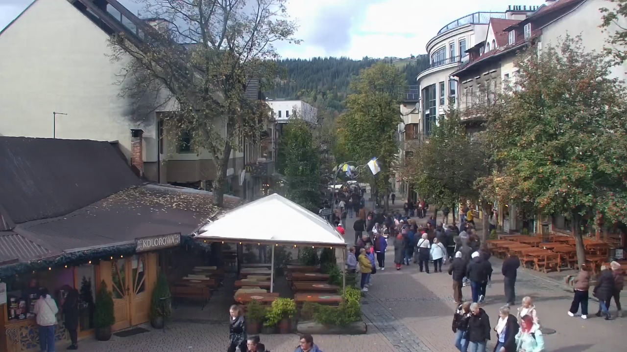 Zakopane - widok na deptak Krupówki NOWOŚĆ - 11 październik 2026, 11:07
