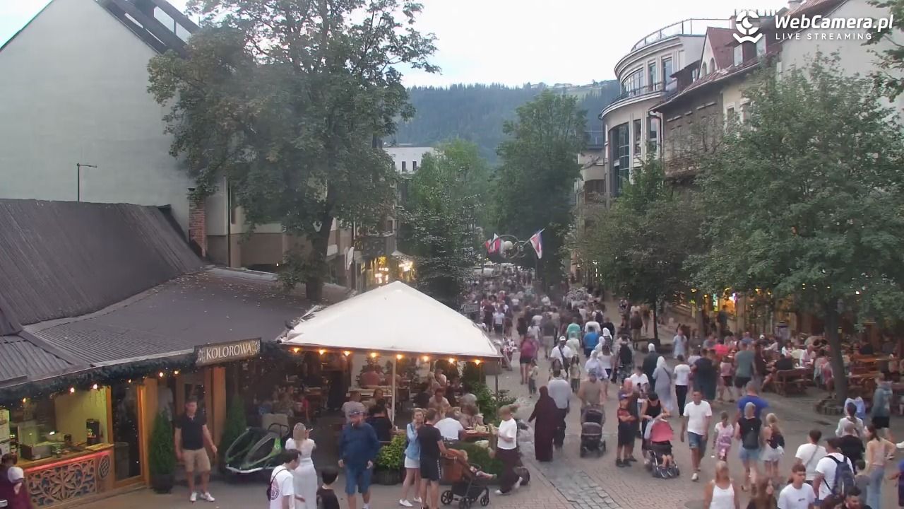Zakopane - widok na deptak Krupówki NOWOŚĆ - 16 sierpień 2026, 19:35