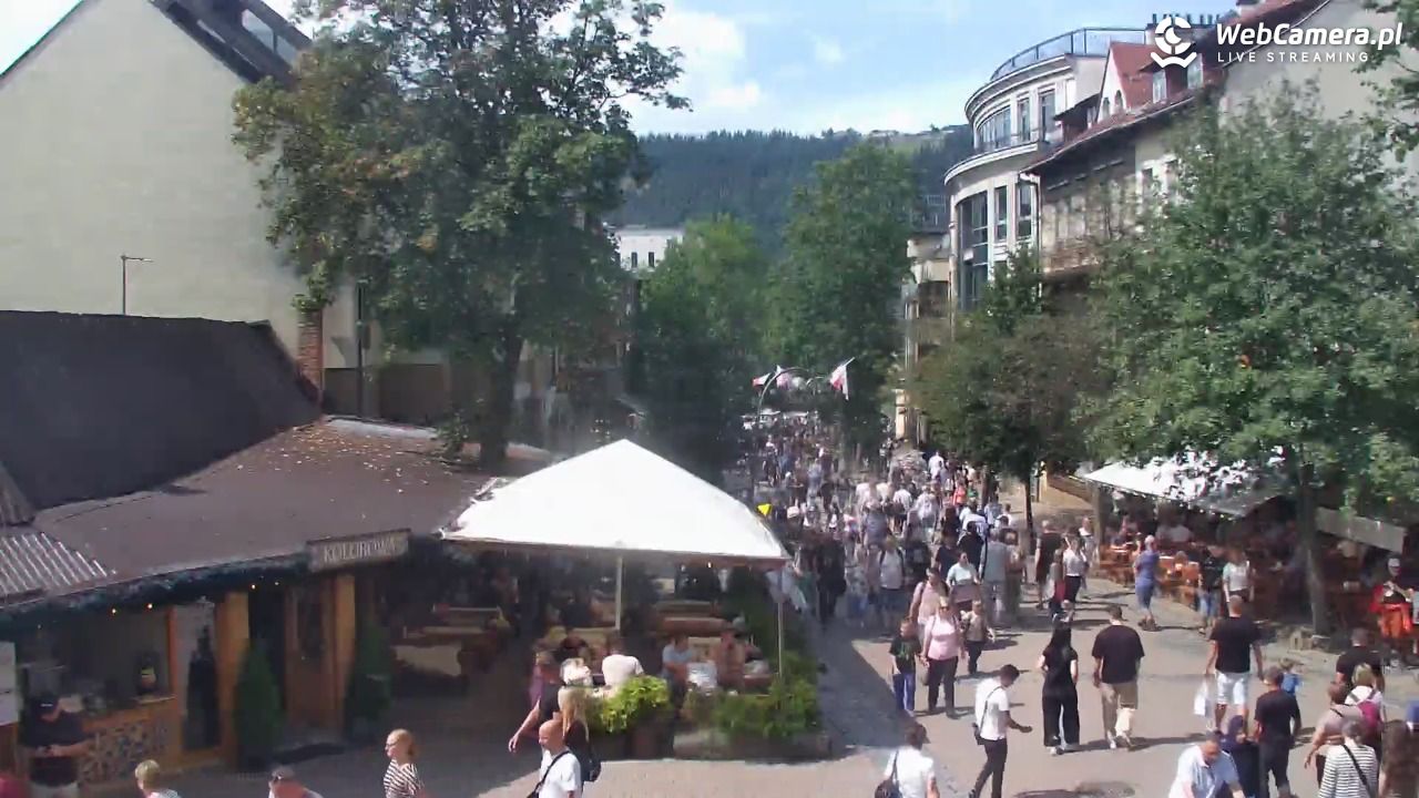 Zakopane - widok na deptak Krupówki NOWOŚĆ - 17 sierpień 2026, 13:35