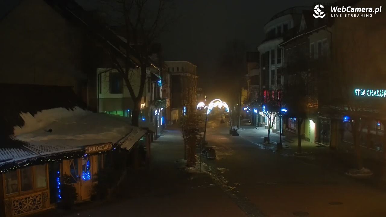 Zakopane - widok na deptak Krupówki NOWOŚĆ - 31 styczeń 2026, 05:44