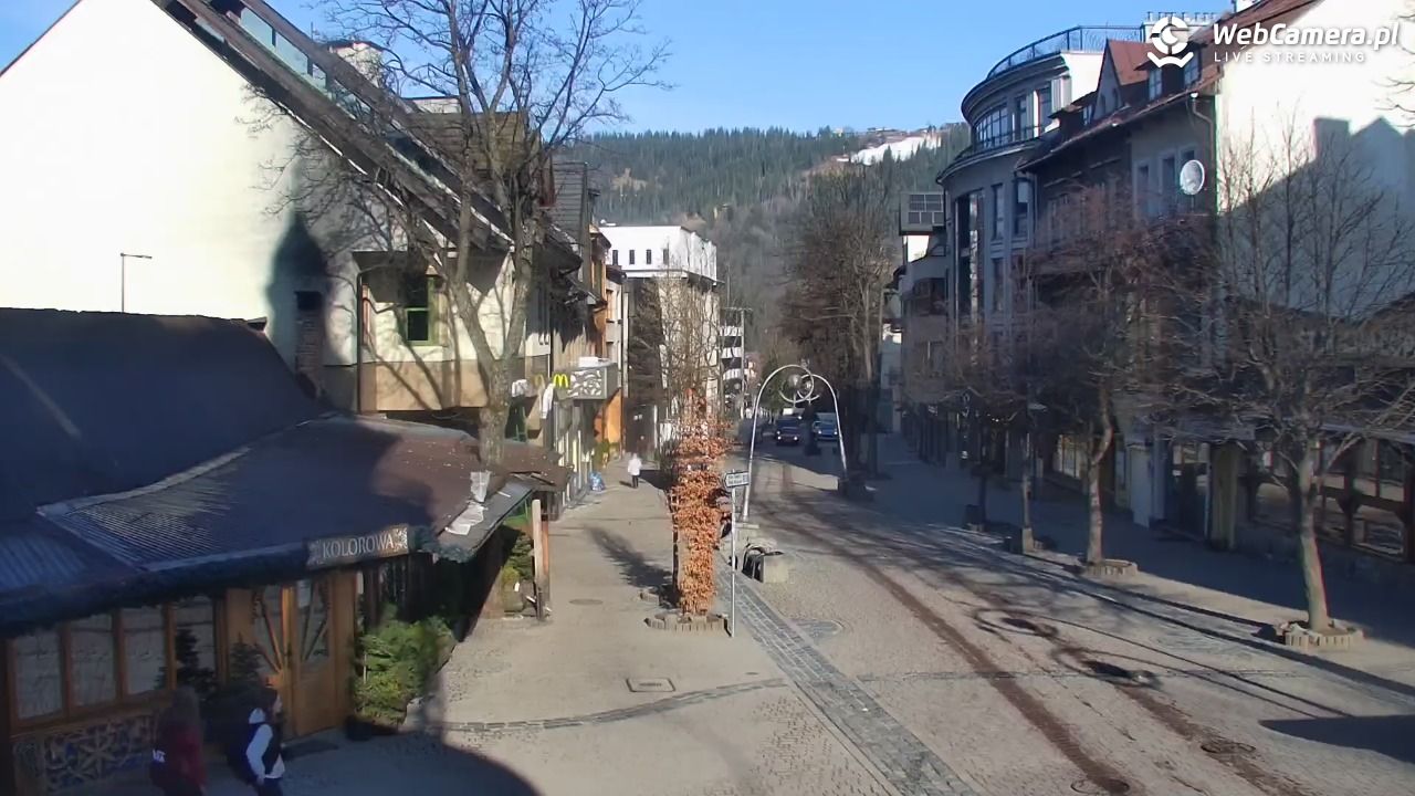 Zakopane - widok na deptak Krupówki NOWOŚĆ - 16 marzec 2026, 08:00