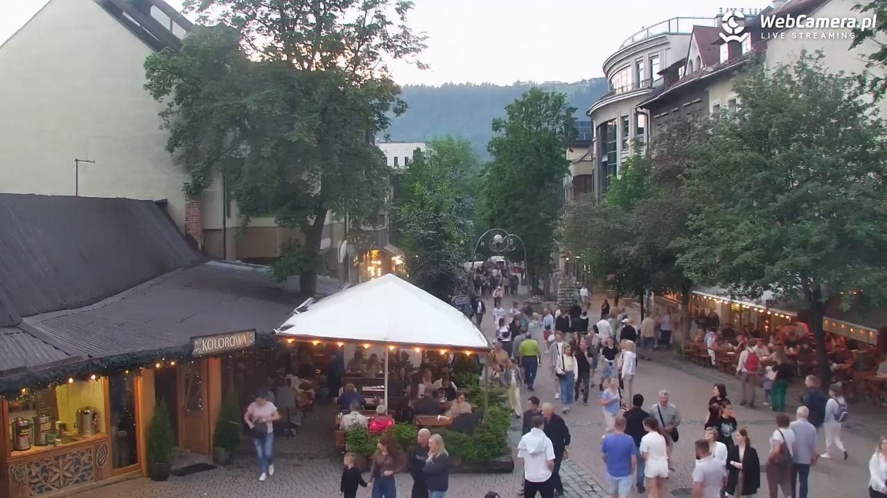 Zakopane - widok na deptak Krupówki NOWOŚĆ - 21 czerwiec 2026, 20:19