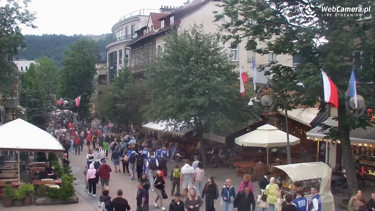 Zakopane - widok na deptak Krupówki NOWOŚĆ - 18 sierpień 2026, 16:53