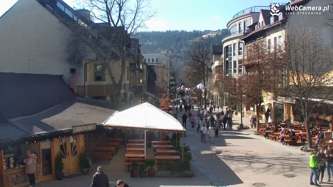 Zakopane - widok na deptak Krupówki NOWOŚĆ - 30 kwiecień 2026, 16:00