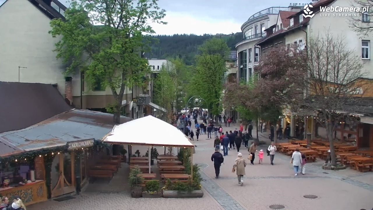 Zakopane - widok na deptak Krupówki NOWOŚĆ - 16 maj 2025, 17:46