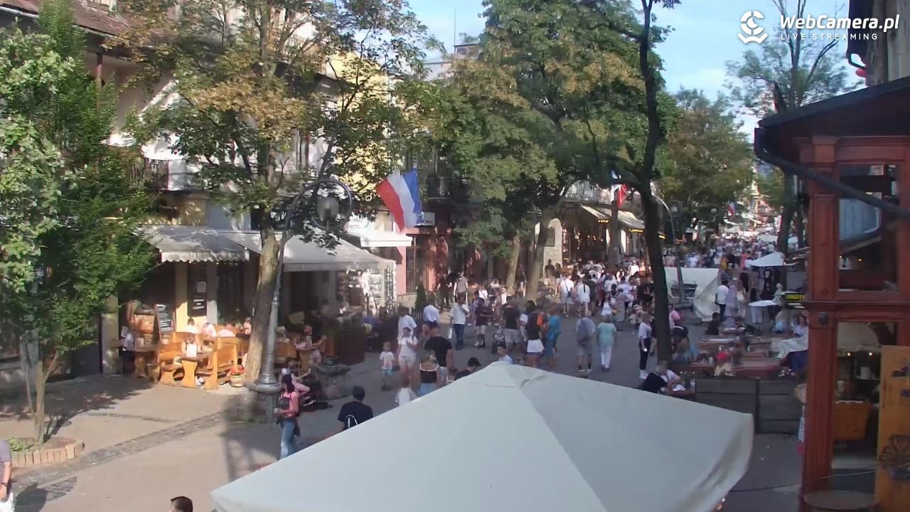 Zakopane - widok na deptak Krupówki NOWOŚĆ - 16 sierpień 2026, 17:15