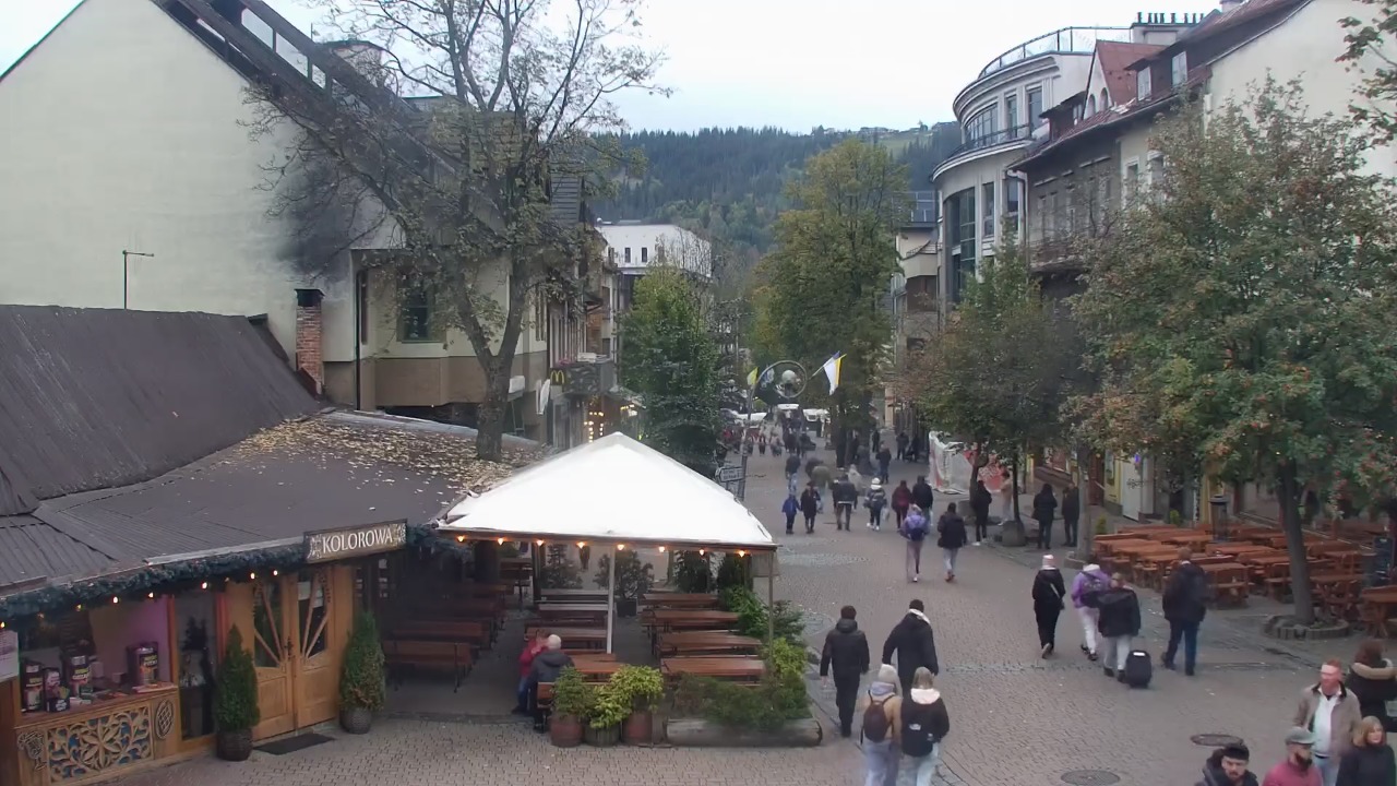 Zakopane - widok na deptak Krupówki NOWOŚĆ - 14 październik 2026, 10:00