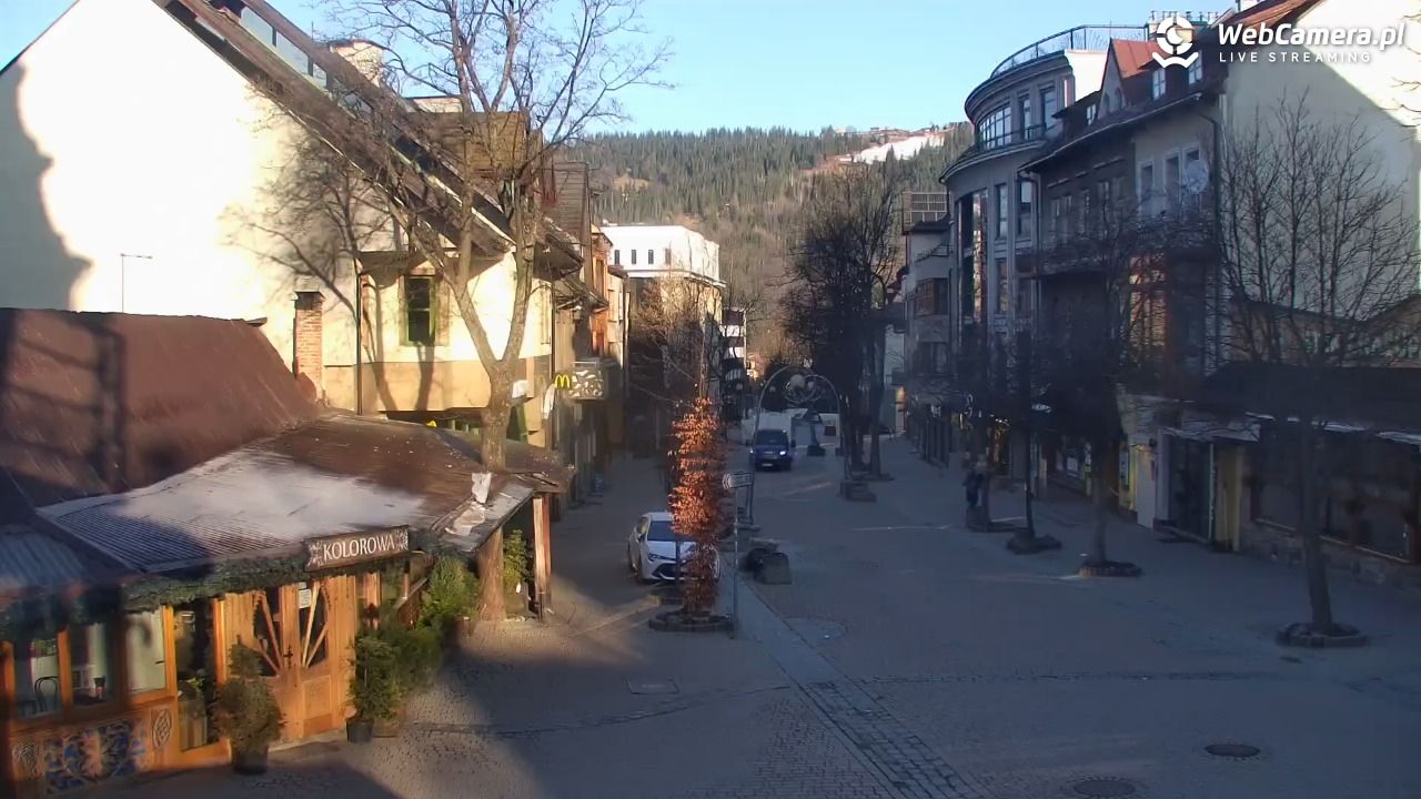 Zakopane - widok na deptak Krupówki NOWOŚĆ - 16 marzec 2026, 07:06