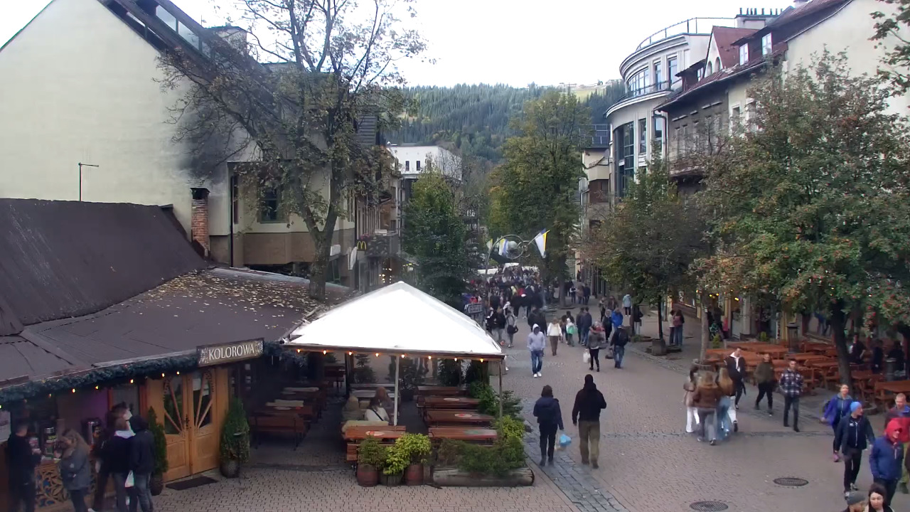 Zakopane - widok na deptak Krupówki NOWOŚĆ - 11 październik 2026, 10:08