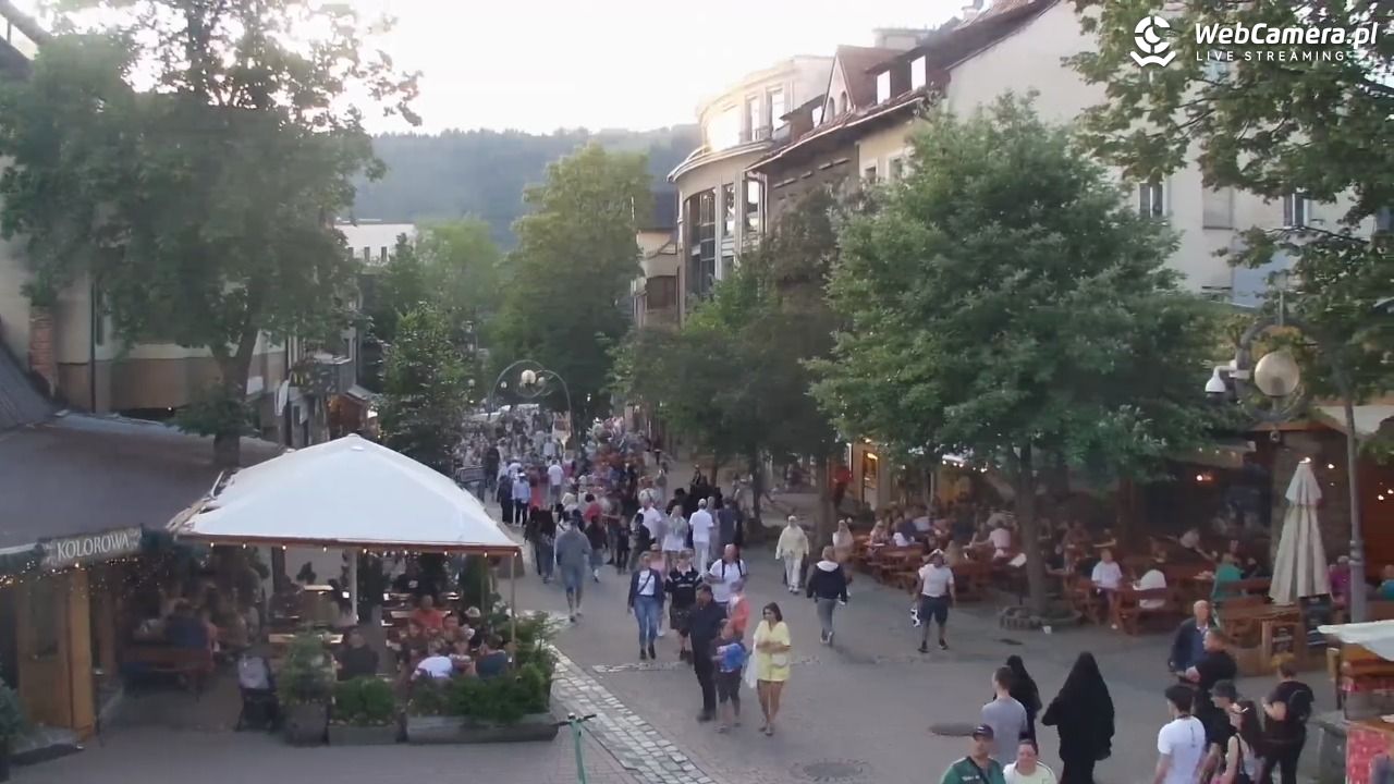 Zakopane - widok na deptak Krupówki NOWOŚĆ - 13 lipiec 2025, 19:52