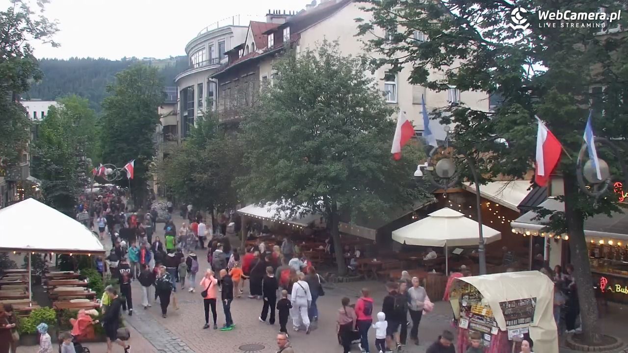 Zakopane - widok na deptak Krupówki NOWOŚĆ - 18 sierpień 2026, 17:29