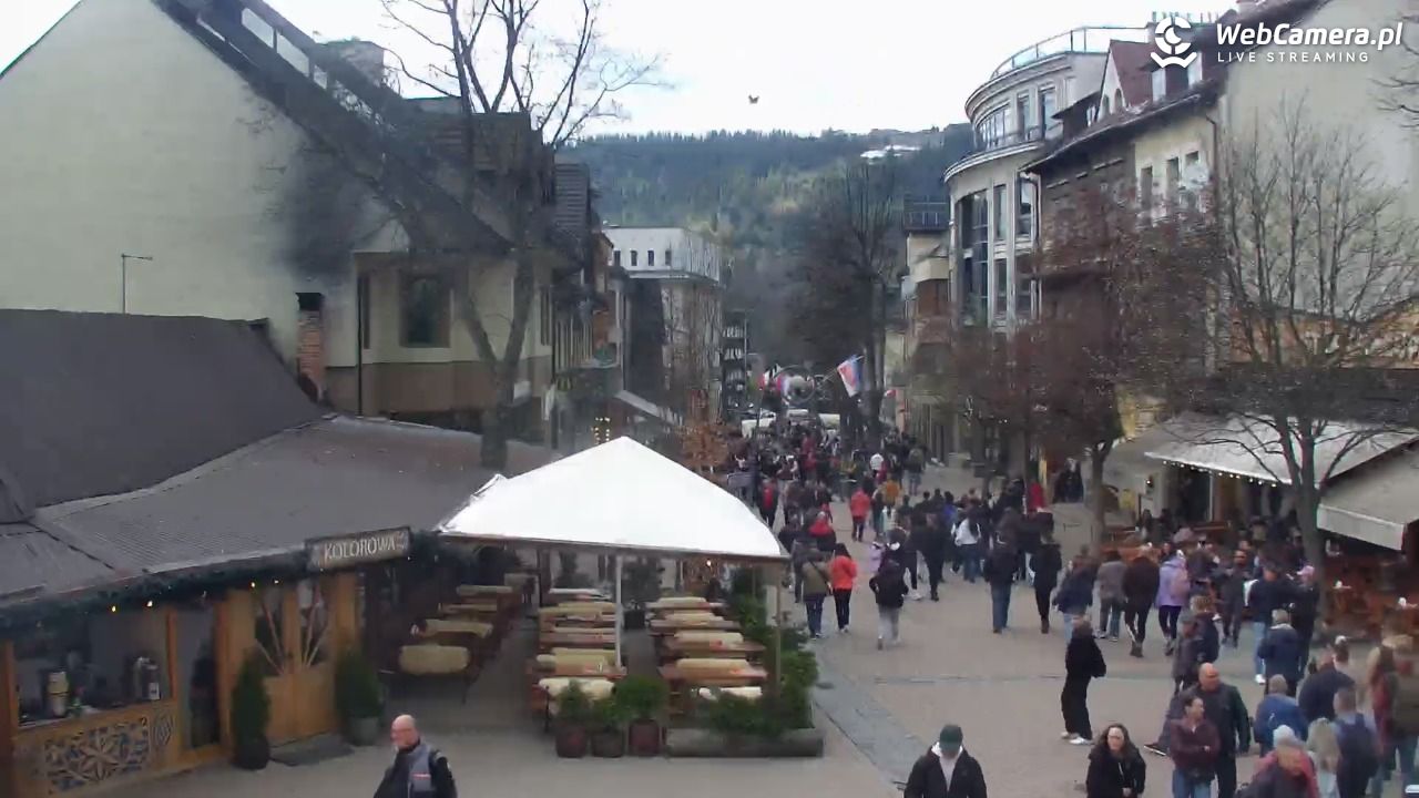 Zakopane - widok na deptak Krupówki NOWOŚĆ - 01 maj 2026, 14:50