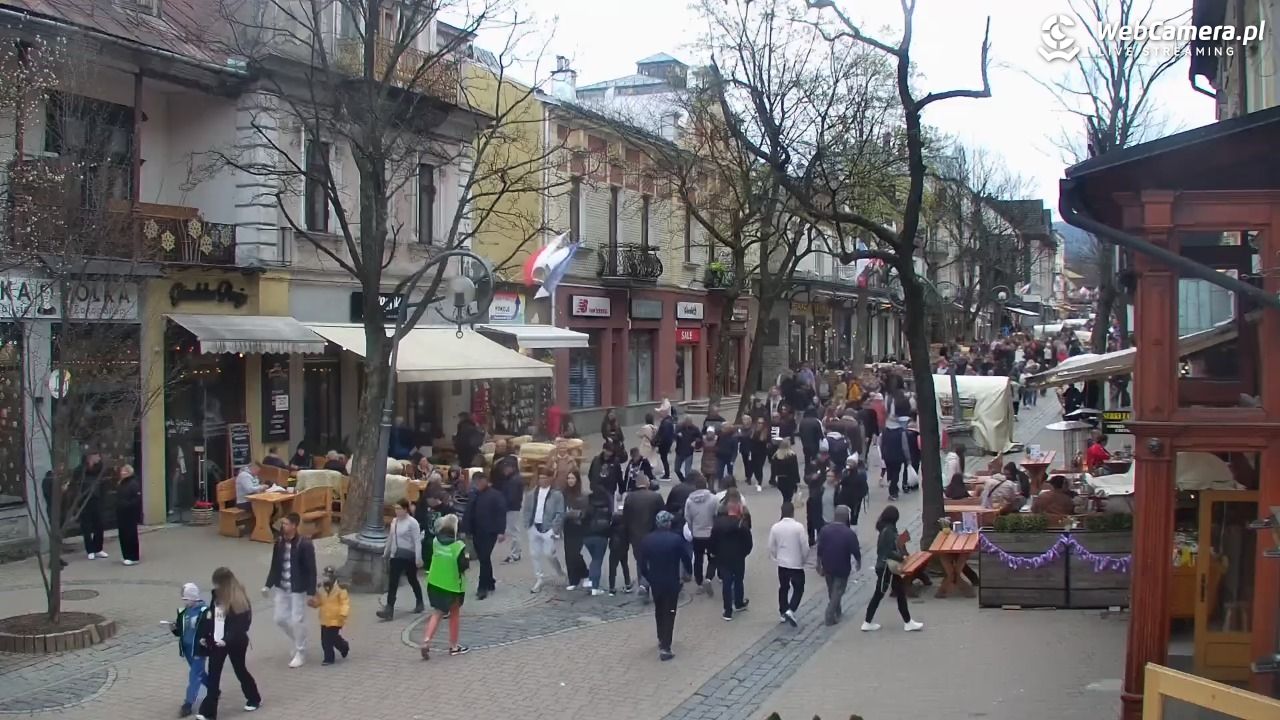 Zakopane - widok na deptak Krupówki NOWOŚĆ - 01 maj 2026, 13:48